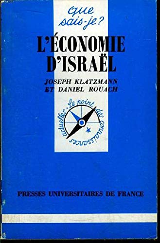 L'économie d'Israel book