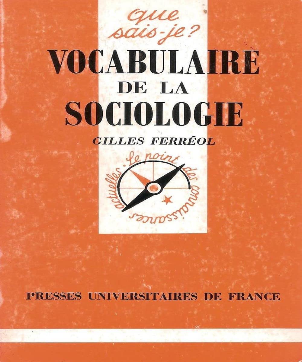 Vocabulaire de la sociologie book
