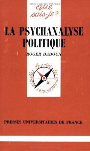 La Psychanalyse politique Psychology