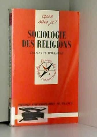 Sociologie des religions book