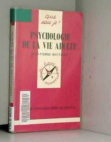 Psychologie de la vie adulte book