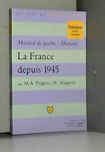 Manuel de poche. Histoire: La France depuis 1945 book