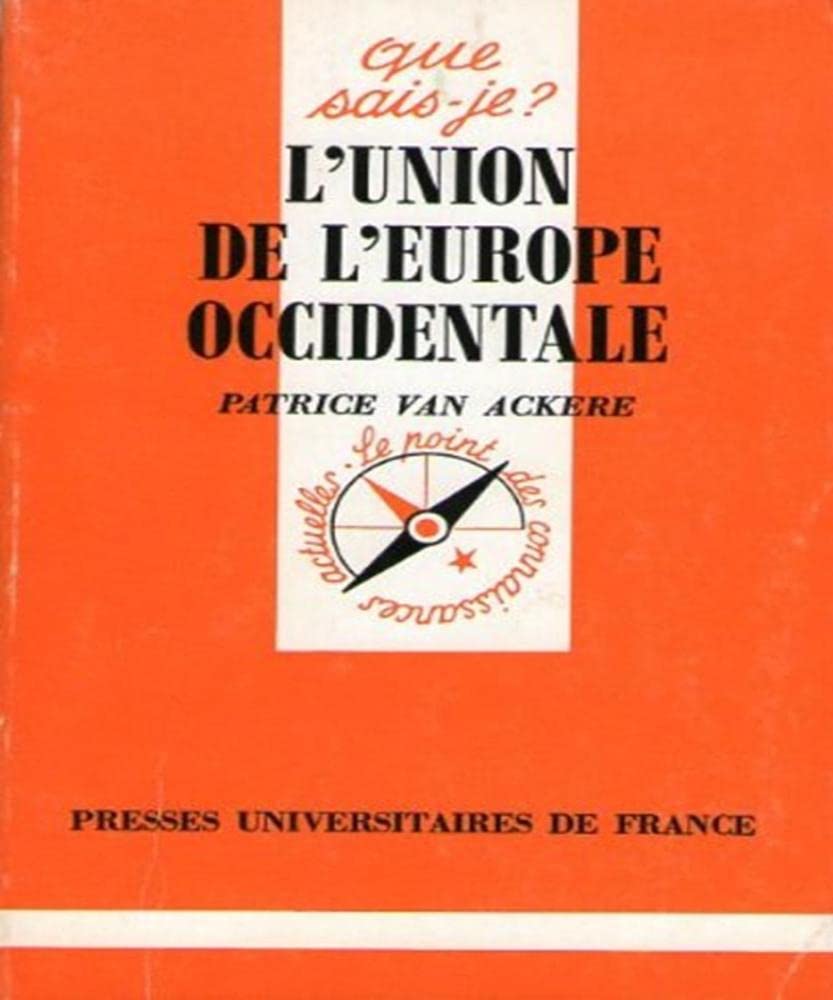 L'Union de l'Europe occidentale book