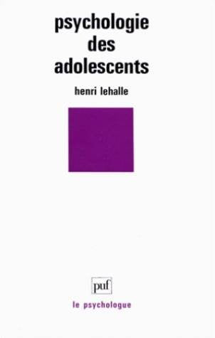 Psychologie des adolescents book