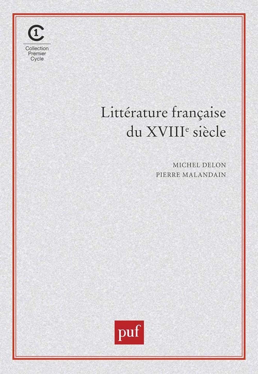 Littérature française du XVIIIe siècle book