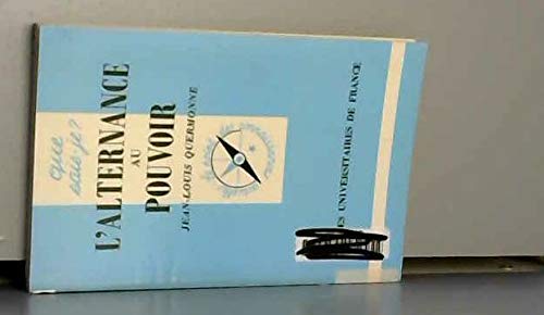 L'alternance au pouvoir book