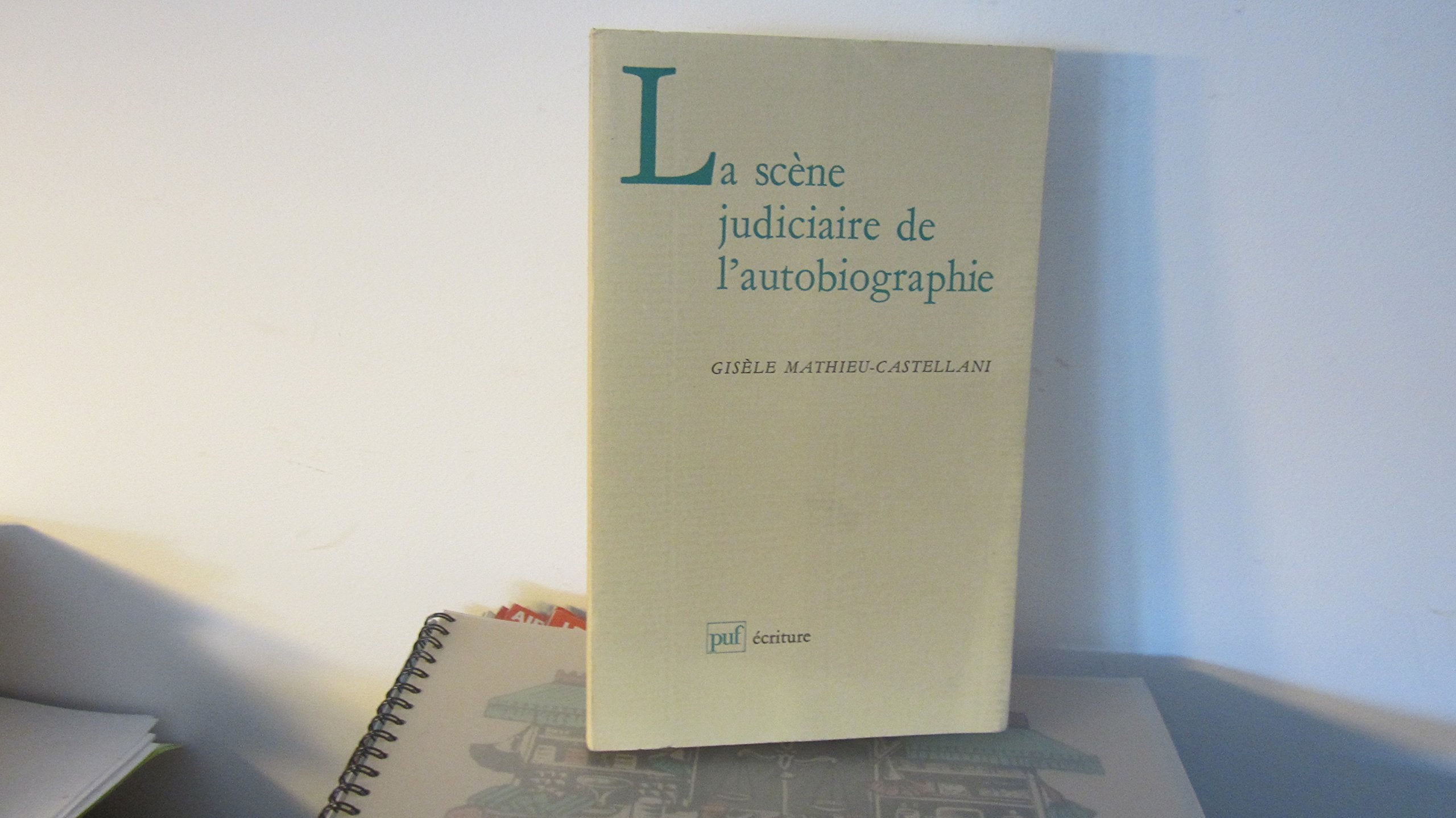 La scène judiciaire de l'autobiographie Books