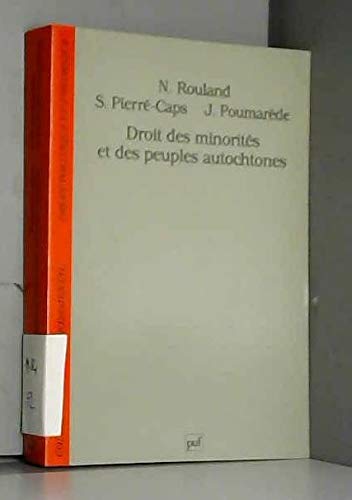 Droit des minorités et des peuples autochtones Law