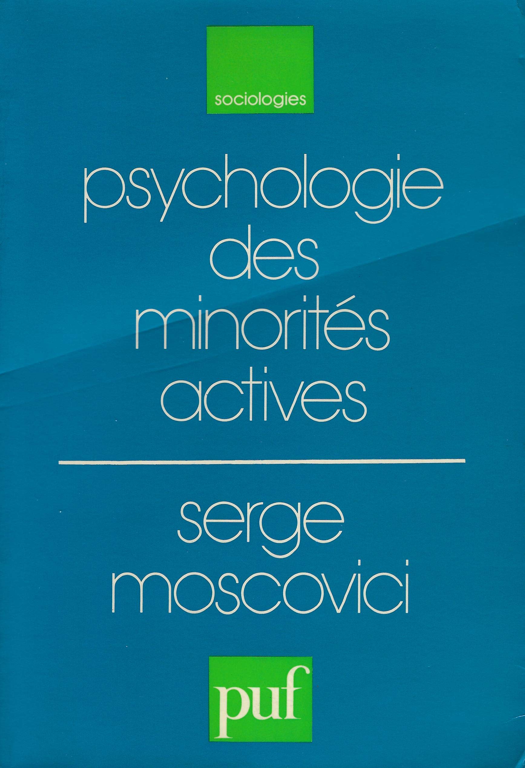 Psychologie des minorités actives Psychology
