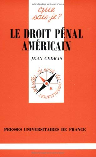 Le Droit pénal américain book