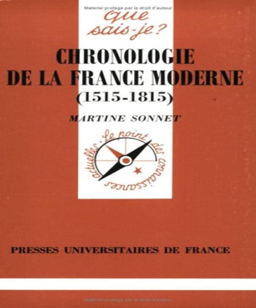 1515-1815 Chronologie de la France moderne book