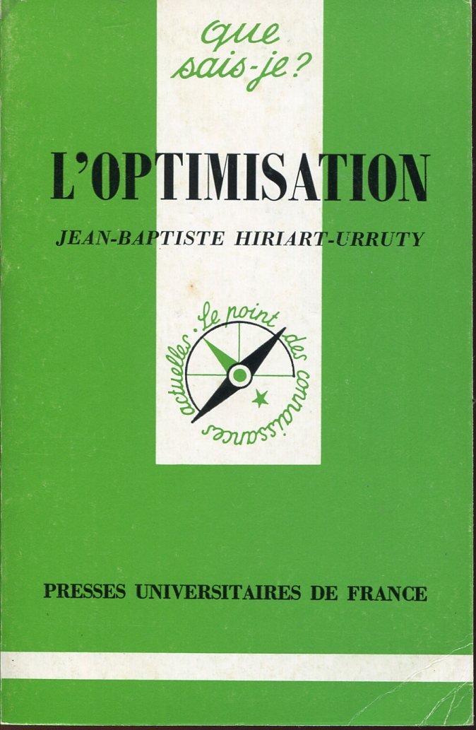 L'OPTIMISATION QSJ 3184 Books