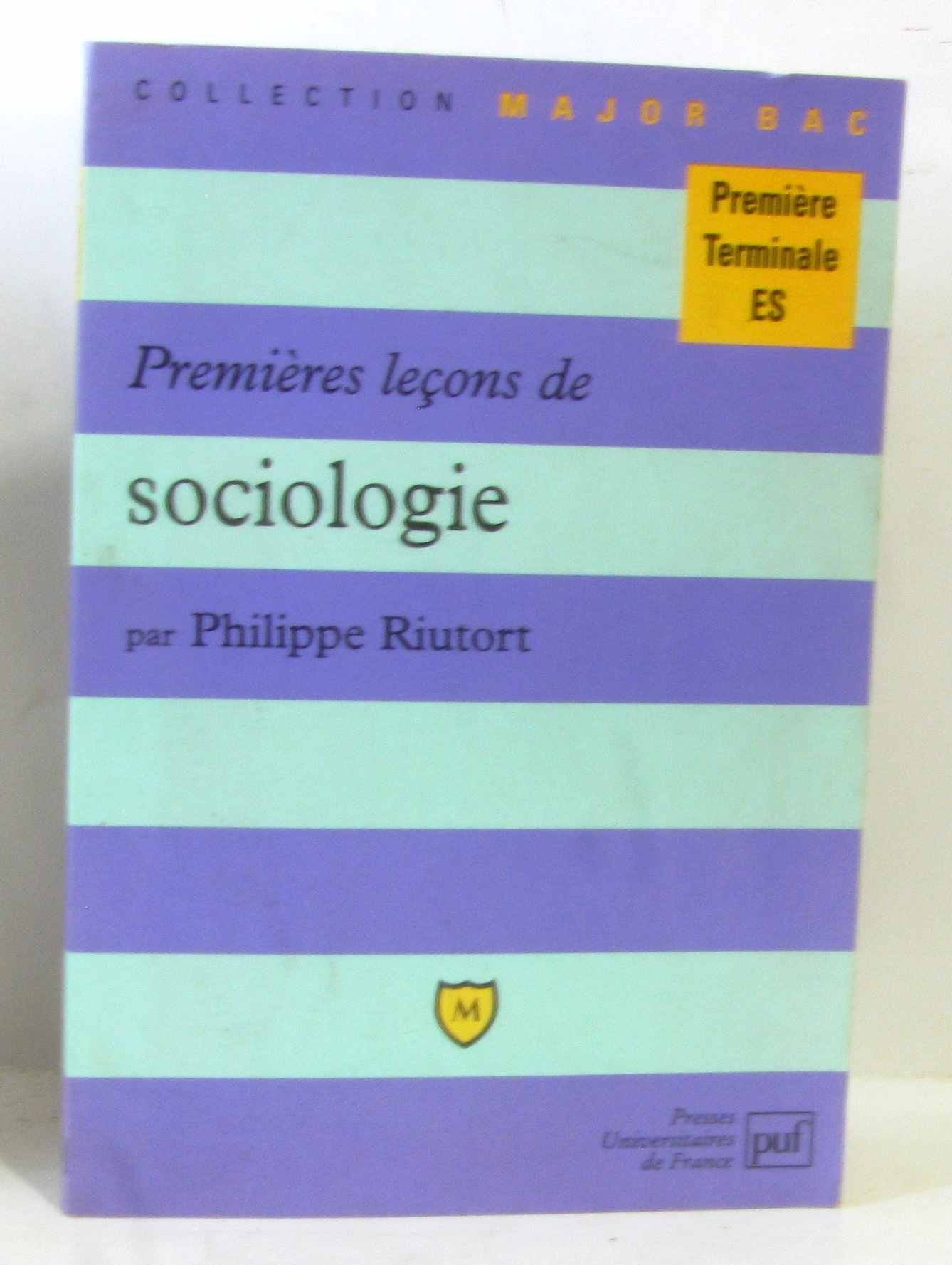 Premières leçons de sociologie Business, Finance & Career