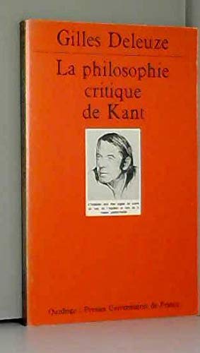 La philosophie critique de Kant Philosophy
