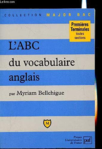 L'ABC du vocabulaire anglais book