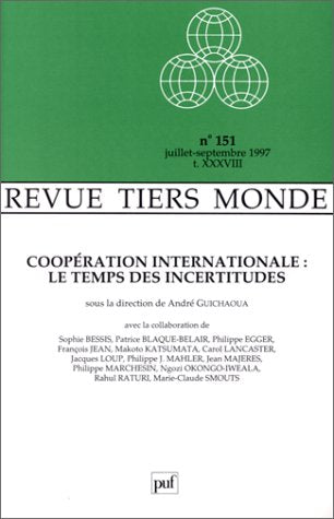 Revue Tiers-monde, 1997, numéro 151, tome 38. Coopération internationale book