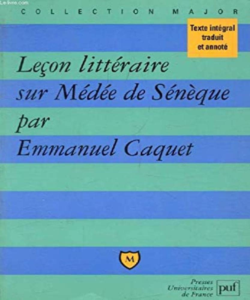 Product Image: Leçon littéraire sur « Médée » de Sénèque