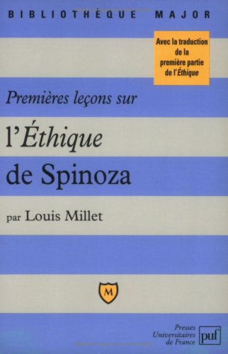 Premières leçons sur l'« Éthique » de Spinoza Business, Finance & Career