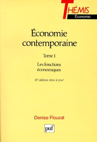 Economie contempor.t.1 fonct.econom. Books