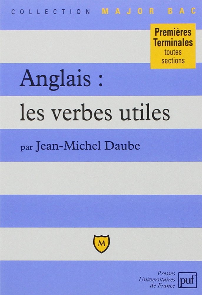 Anglais, les verbes utiles book