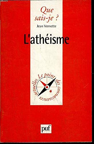 L'ATHEISME QSJ 1291 Philosophy