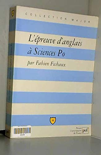 L'Epreuve d'anglais à Sciences Po book