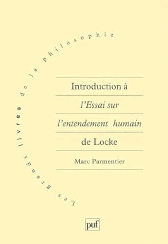 Introduction à l'essai sur l'entendement humain, de Locke book