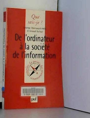 De l'ordinateur à la société de l'information book