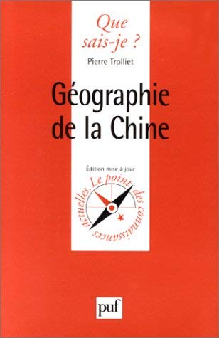 Geographie De La Chine. Troisieme Edition book