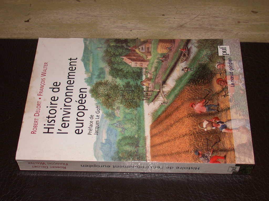 Histoire de l'environnement européen book