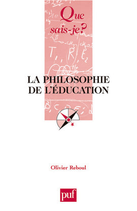 La philosophie de l'éducation Philosophy