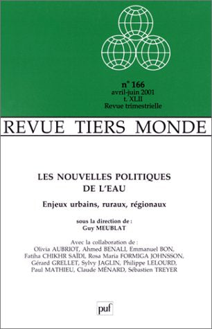 Revue tiers monde : Les Nouvelles Politiques de l'eau book