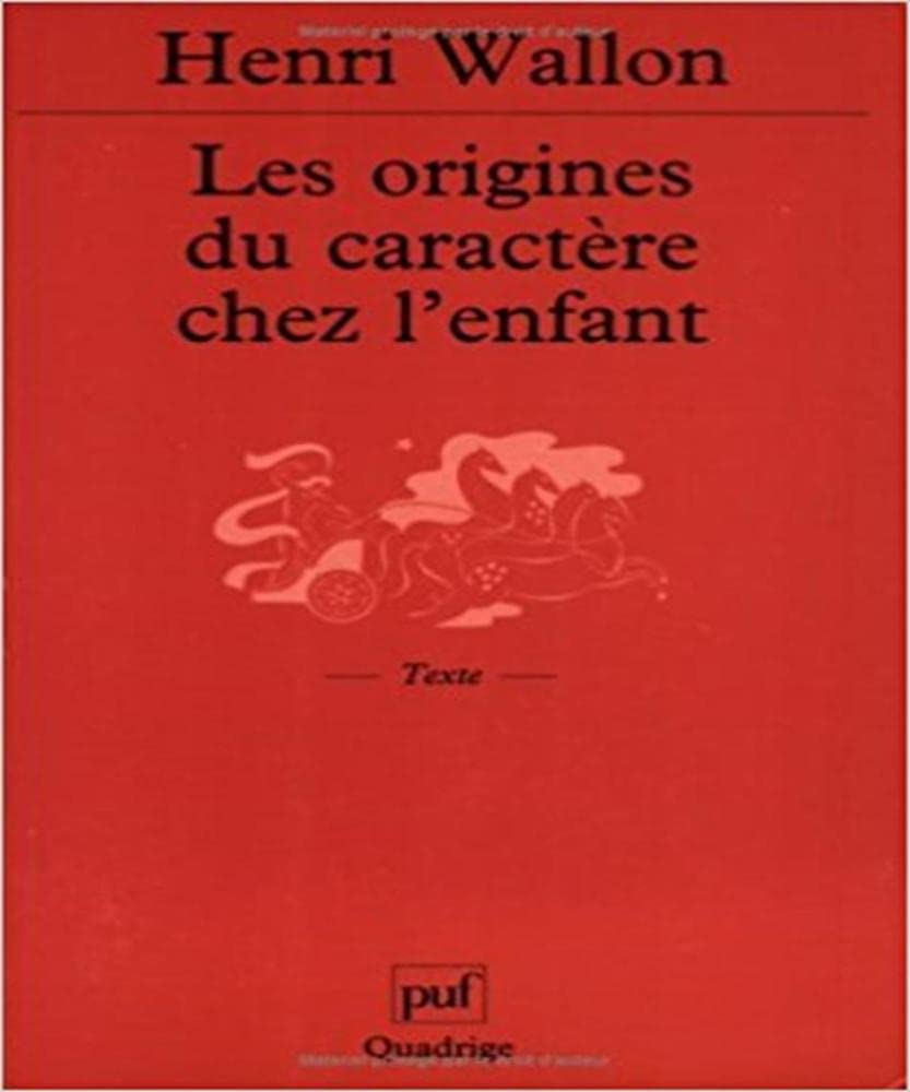 Les Origines du caractère chez l'enfant book