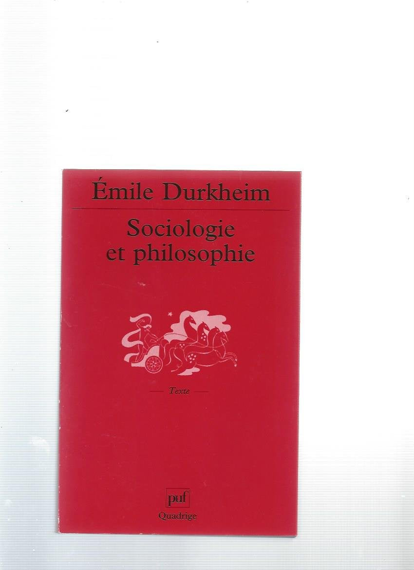 Sociologie et philosophie Social Sciences