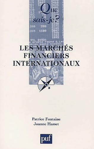 Les Marchés financiers internationaux book