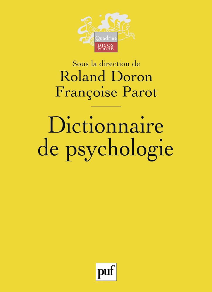 Dictionnaire de psychologie Psychology
