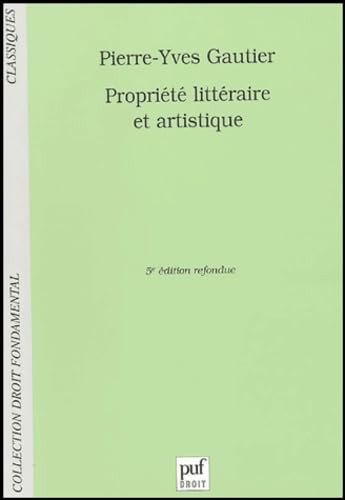 Propriété littéraire et artistique book