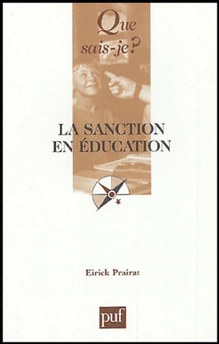 Product Image: La sanction en éducation