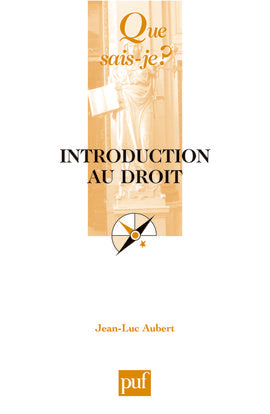 Introduction au droit Law Books