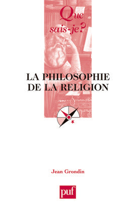 La philosophie de la religion book
