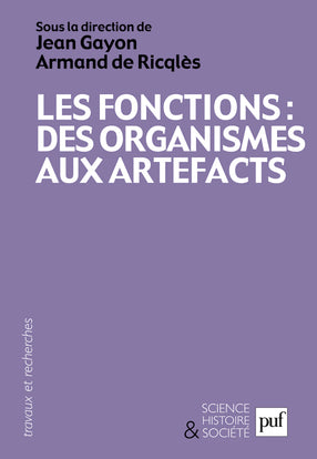 Les fonctions : des organismes aux artefacts book