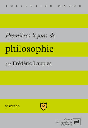 Premières leçons de philosophie Business, Finance & Career