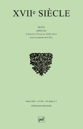 Dix-septième siècle, n° 246. Faire lire l'histoire book