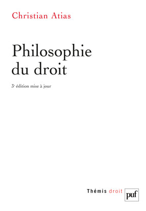 Philosophie du droit Books