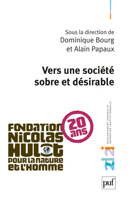 Vers une société sobre et désirable book