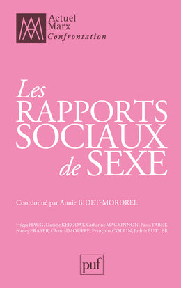 Actuel Marx, n° 30. Les rapports sociaux de sexe Philosophy Books