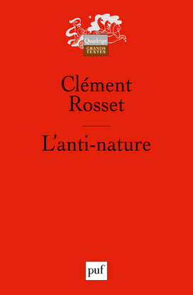 L'anti-nature : éléments pour une philosophie tragique Philosophy