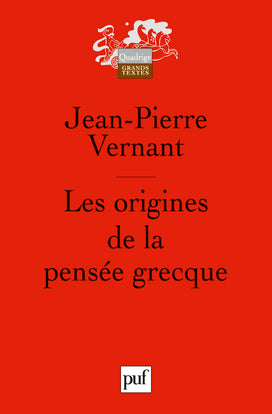 Les origines de la pensée grecque book