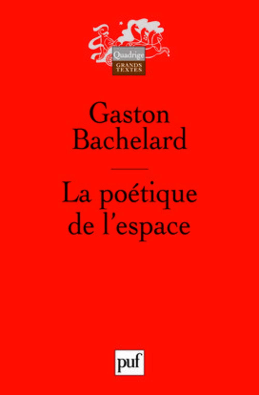 La poétique de l'espace Philosophy