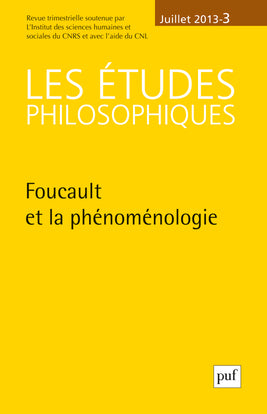 Etudes philosophiques (Les), n° 3 (2013) book